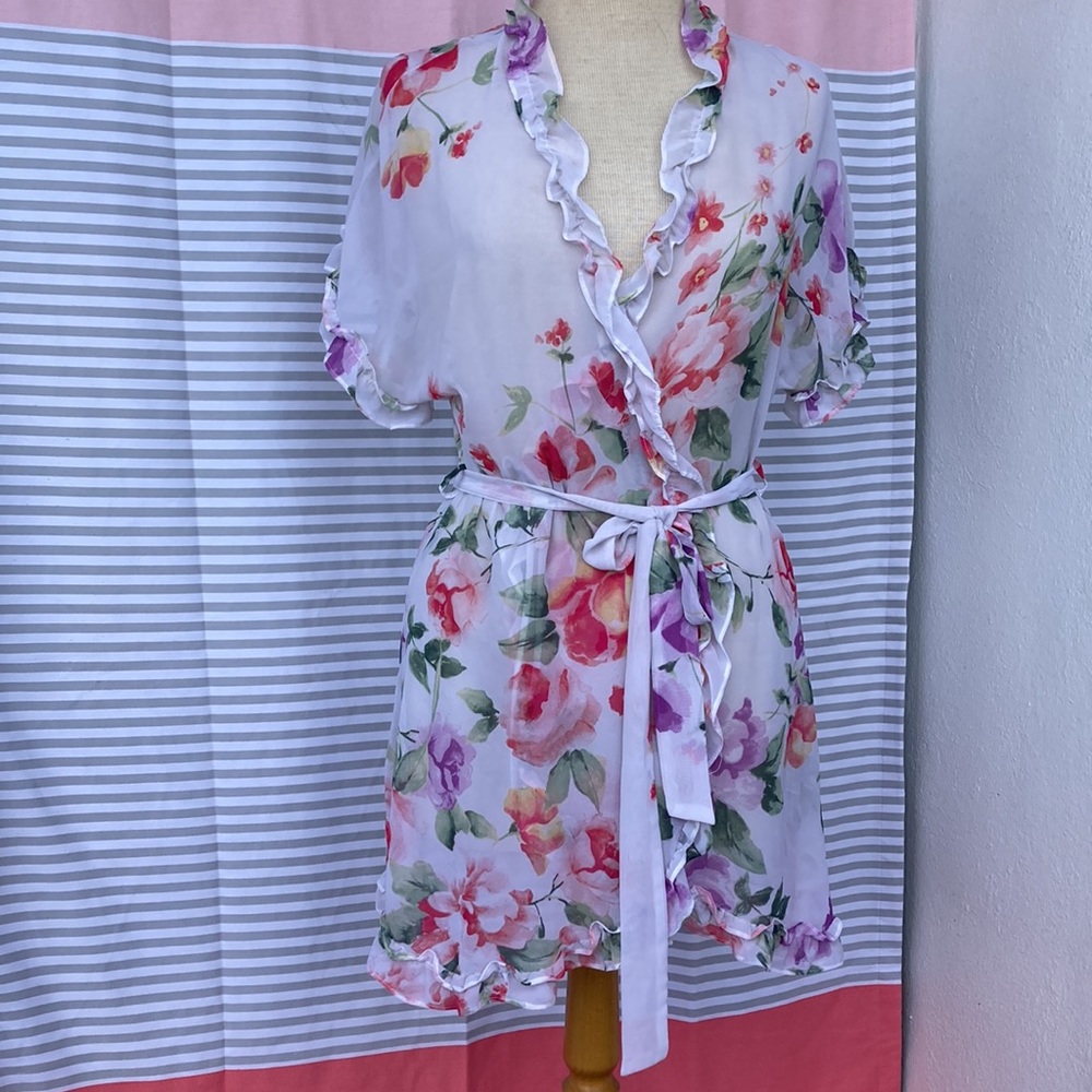 In Bloom Feminine Robe Floral Size M - Picture 2 of 10